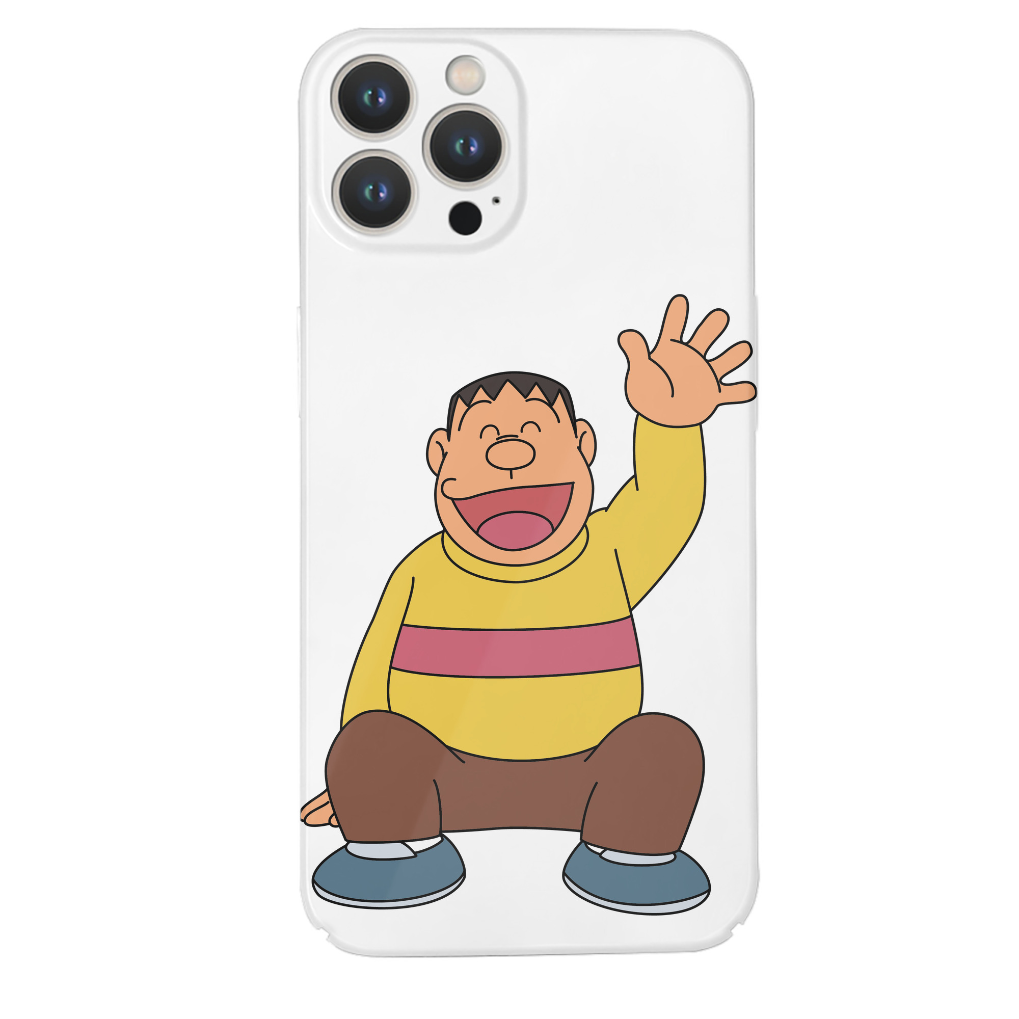 （画像用） ドラえもん 剛田武 Doraemon Gouta Takeshi 【iPhone 14シリーズ対応】ハードケース